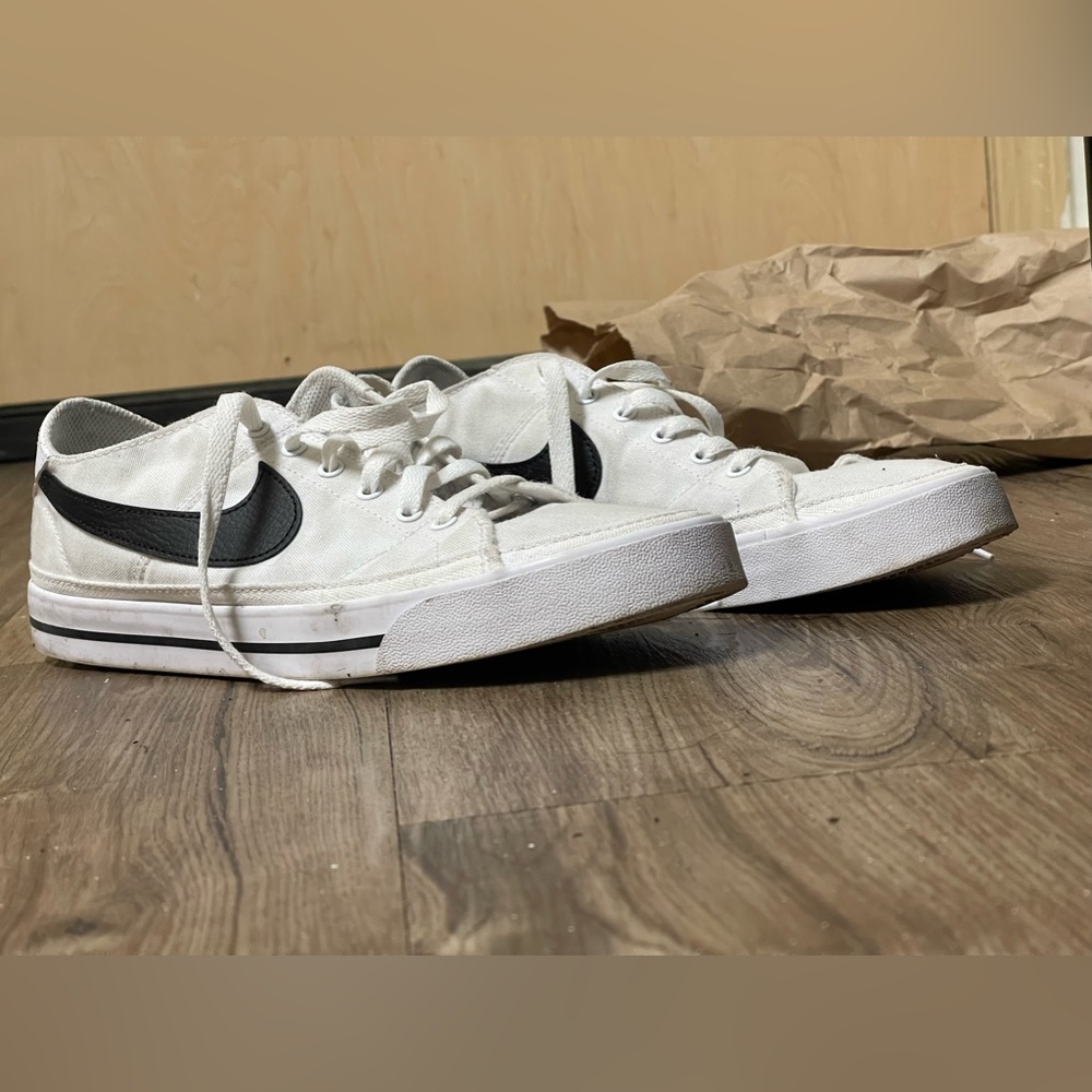Nike Court Legacy Canvas Men’s Sneakers White US 9.5
